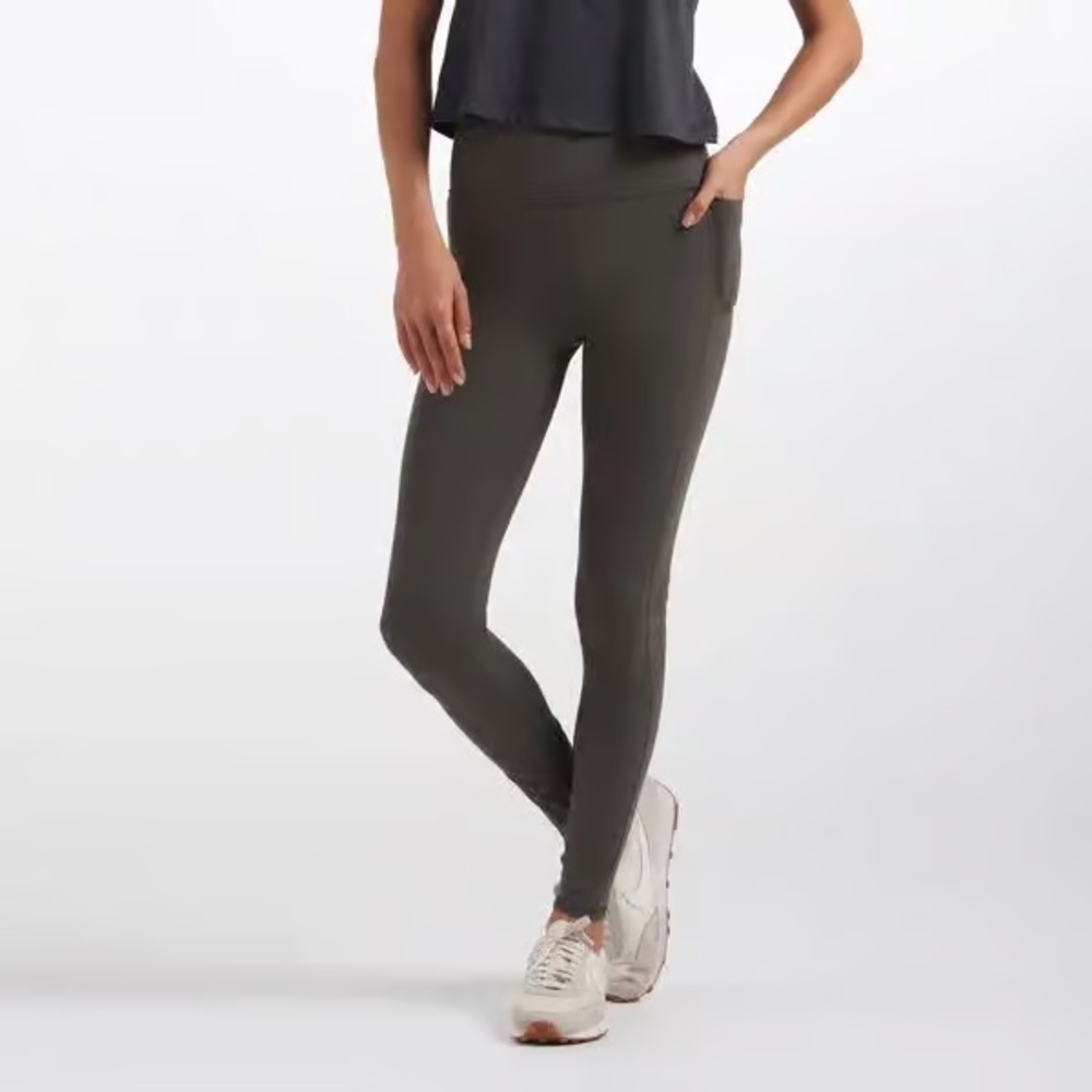 Vuori studio pocket leggings (olive)